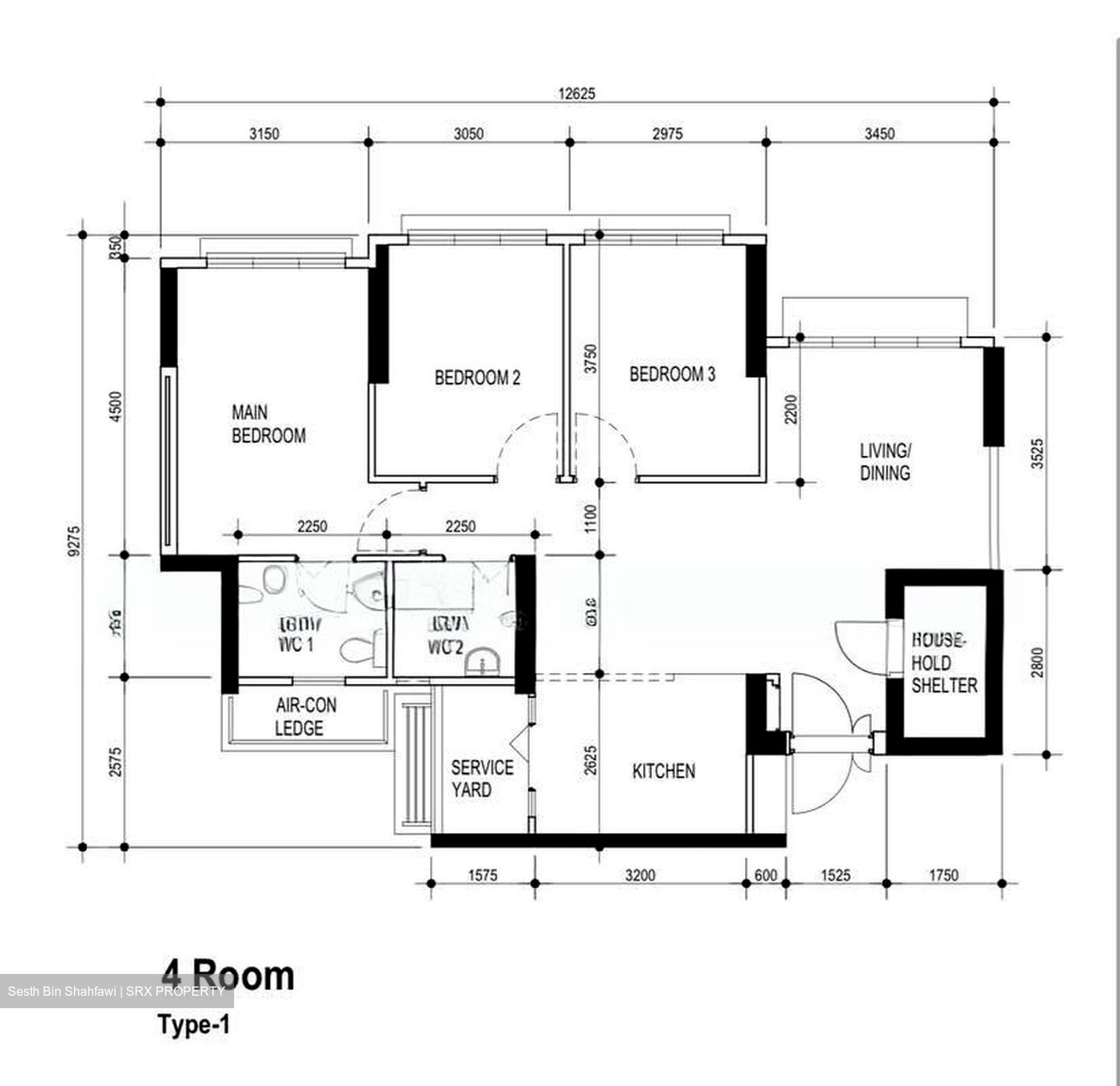 Blk 102A Eastcreek @ Canberra (Sembawang), HDB 4 Rooms #561298701